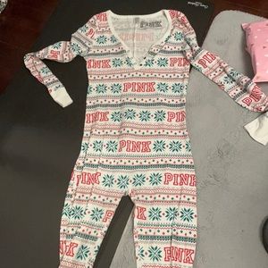 Victoria secret pink onsie